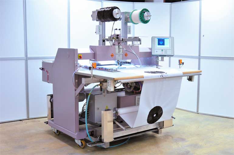 ZSK Technical Embroidery Machine JCW 0100-600